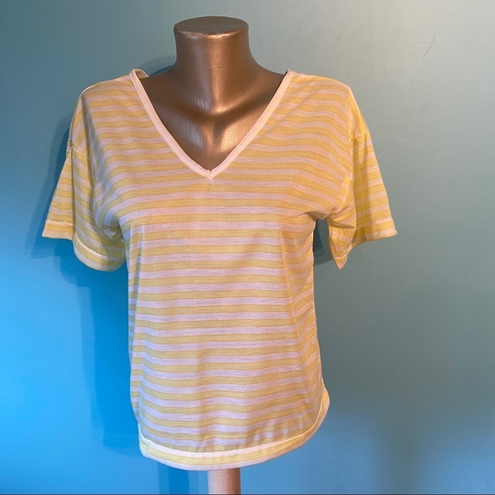 NWOT Triple  play‎ striped retro top